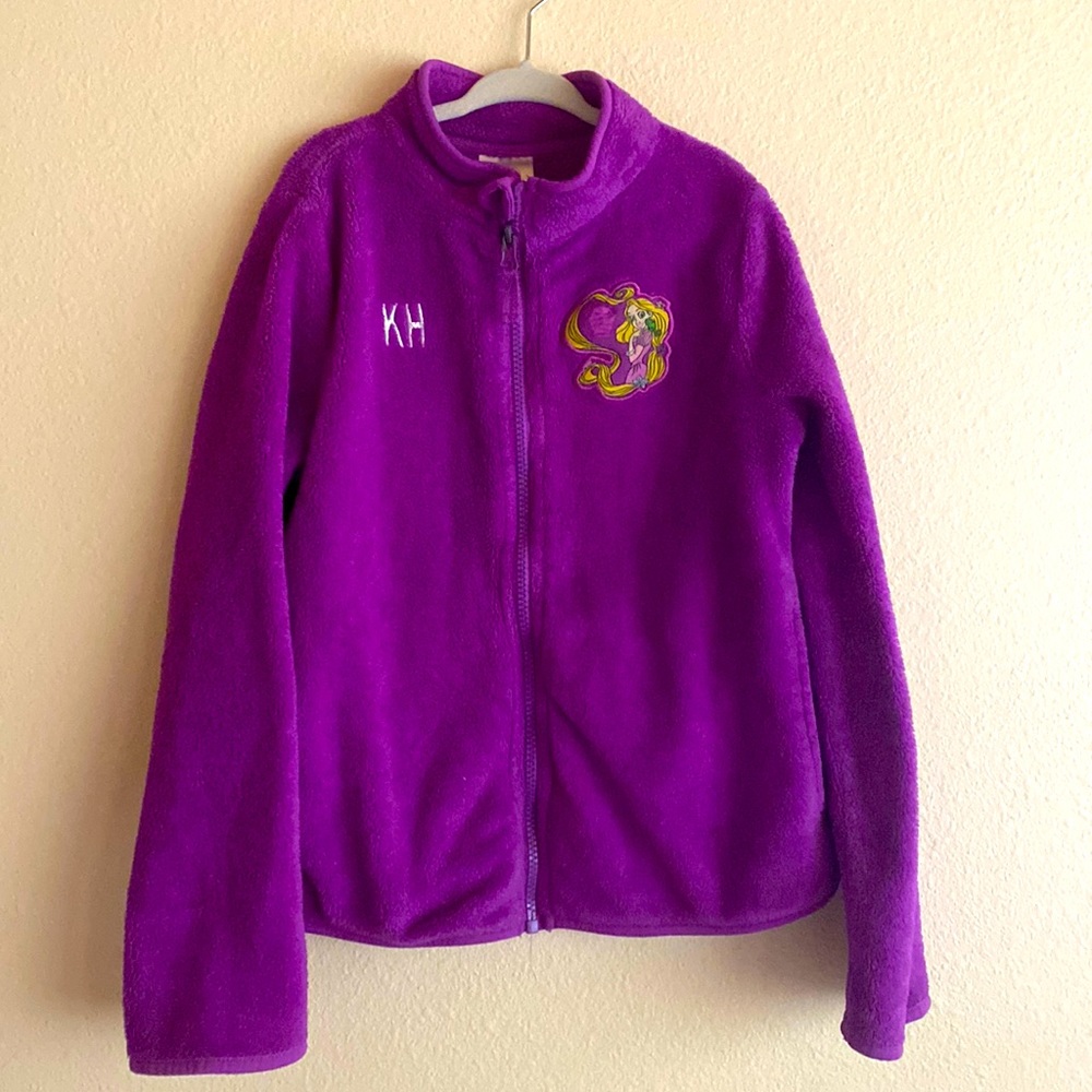Purple Disney Princess Sweater Size 7/8